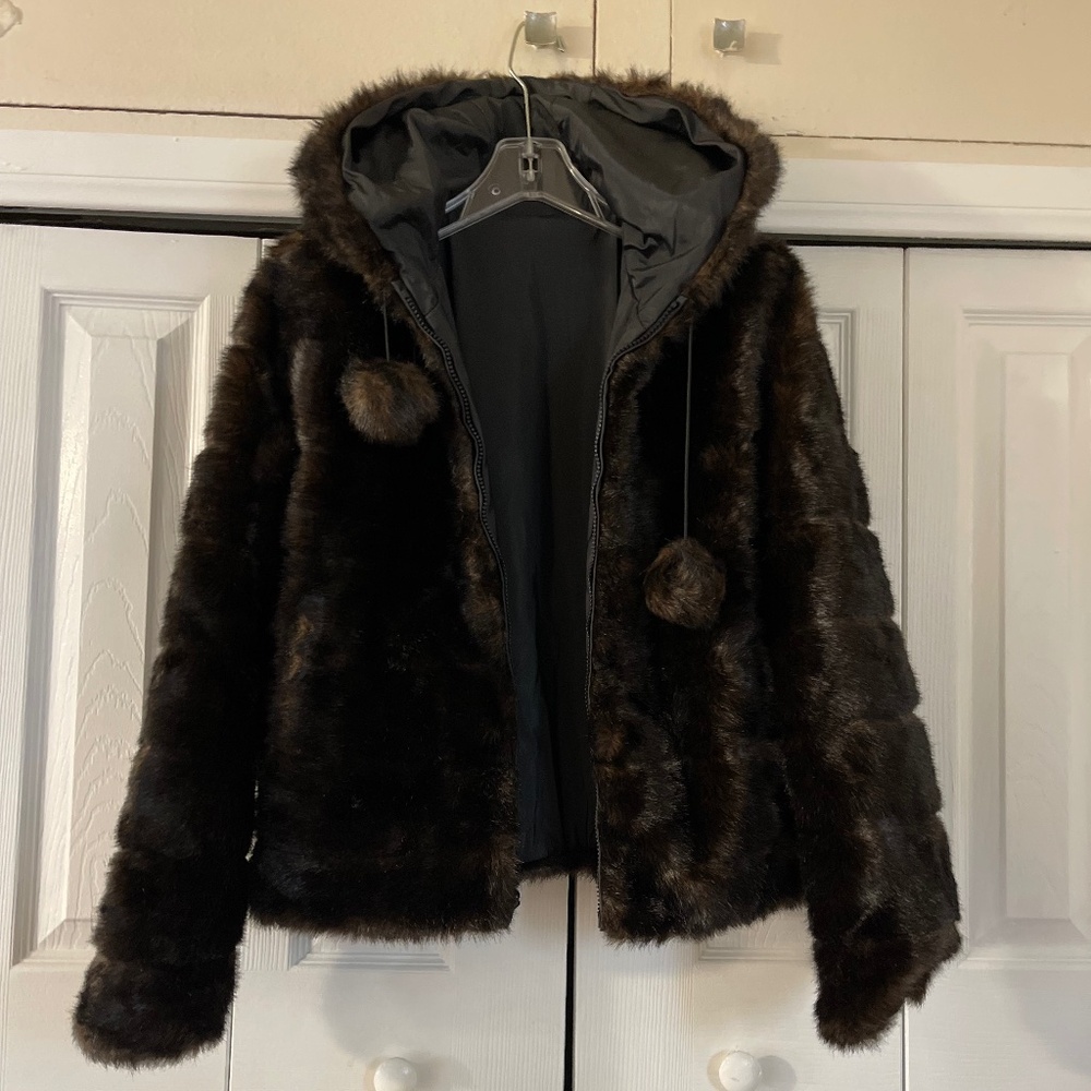 Faux Fur Reversible Jacket